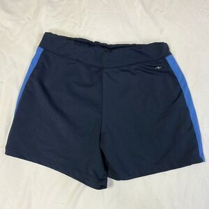 Athletic Works Black and Blue Performance Athletic Shorts